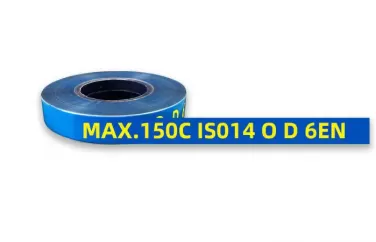 Color vulcanized strip transfer labels