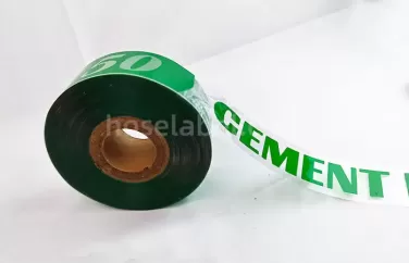 Printed rubber hose vulcanized labels