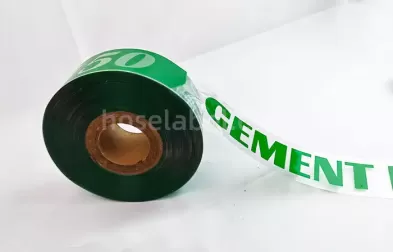 Printed rubber hose vulcanized labels