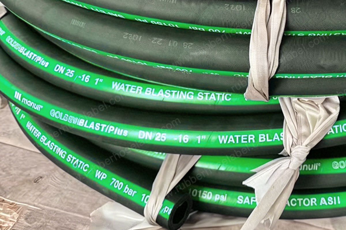 Are there residues left when demolding the vulcanization labels of rubber hoses? Are there residues left when demolding the vulcanization labels of rubber hoses?